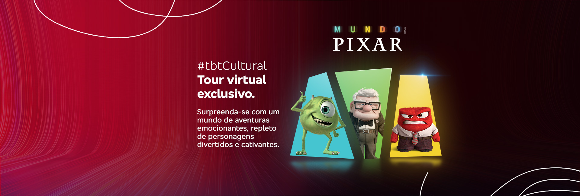 Tour virtual mundo Pixar